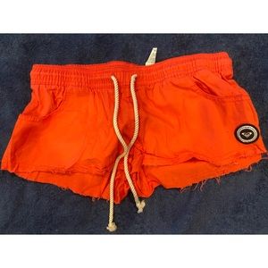 Roxy hot pink shorts